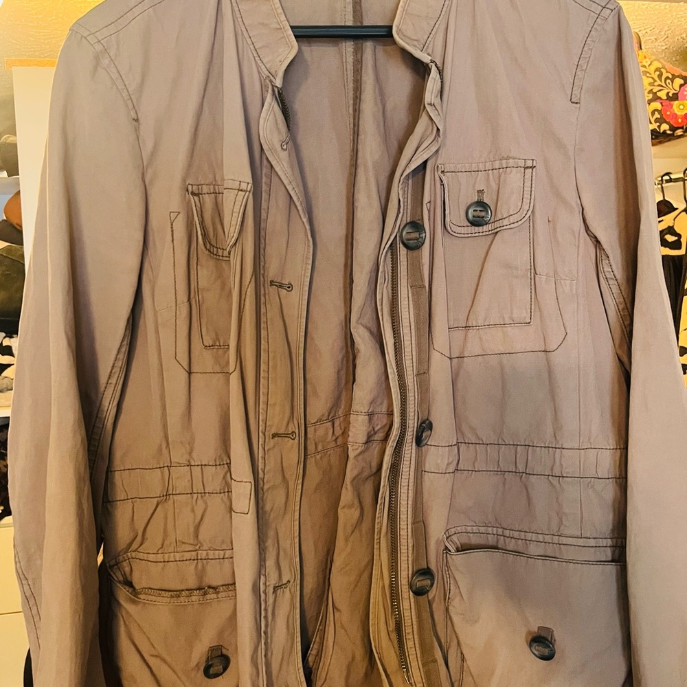LOFT Tan/Blush Women's Blazer Jacket